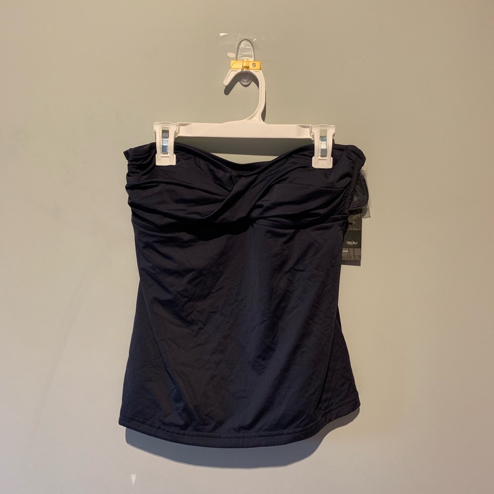 NWT Navy Blue Swim Top
